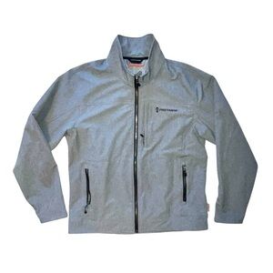 Free Country Full Zip Jacket Grey Size XL
